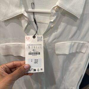Elegant White Men's Shirt